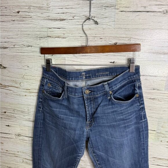 7 For All Mankind Roxanne Skinny Jeans  size 31 - Picture 3 of 8